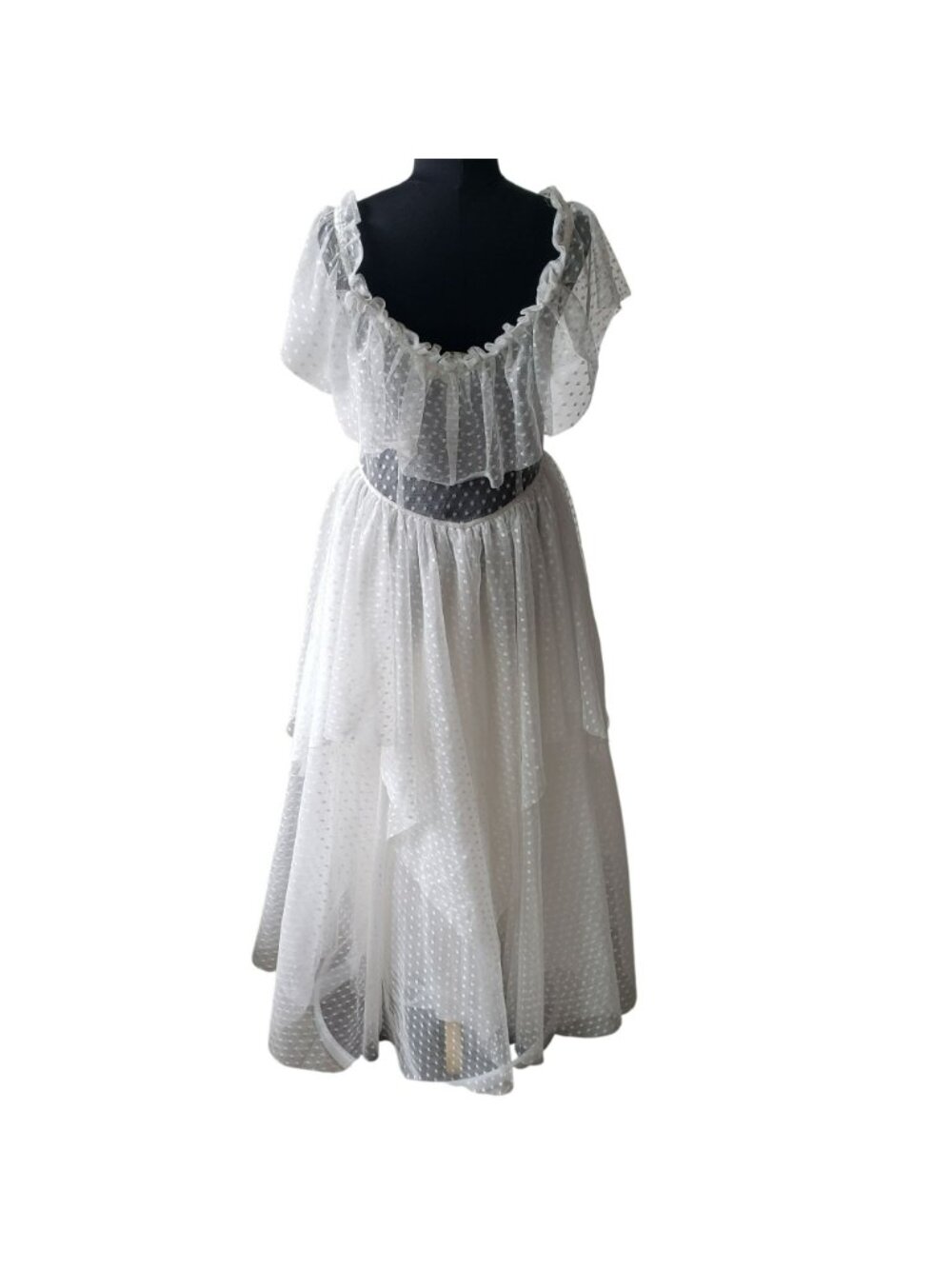 Loveshackfancy Faraway Fancy Noni Dress White Bridal Boho Wedding Dress 6 - Picture 5 of 16